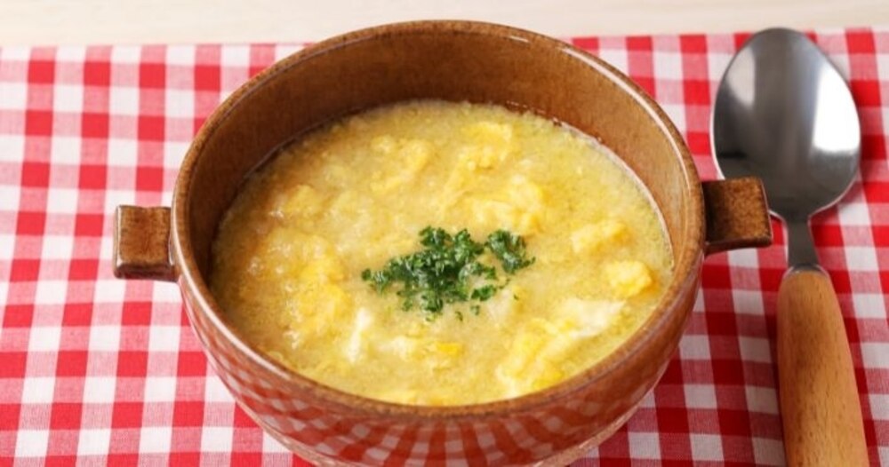 【汁物】ぽかぽかにんにくスープ
